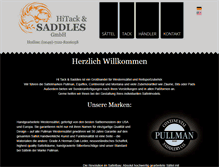 Tablet Screenshot of hi-tack-and-saddles.com